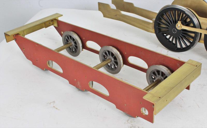 3 1/2 inch gauge part-built display model Britannia chassis