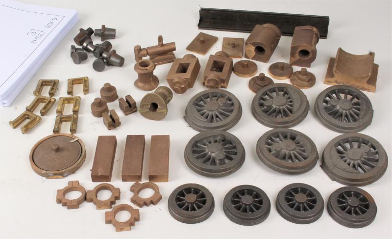 3 1/2 inch GWR Prairie "Firefly" castings & drawings