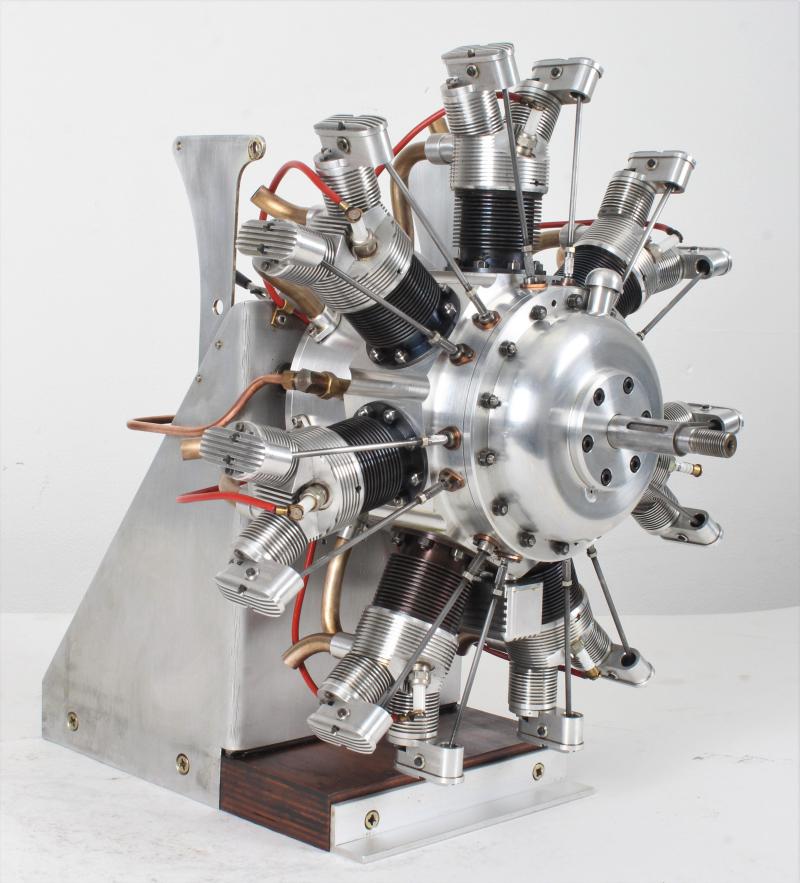 1/5th scale seven cylinder radial engine