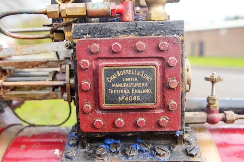 2 inch scale Burrell DCC Showmans Road Locomotive "Thetford Town"