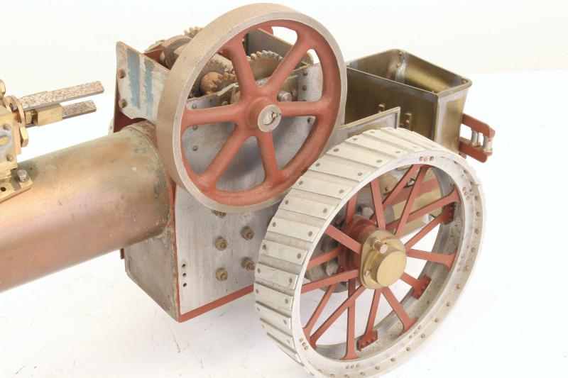 Part-built 1 inch scale "Minnie" traction engine  