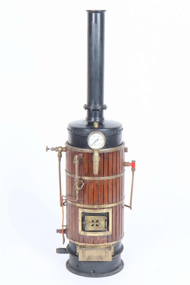 5 inch vertical test boiler