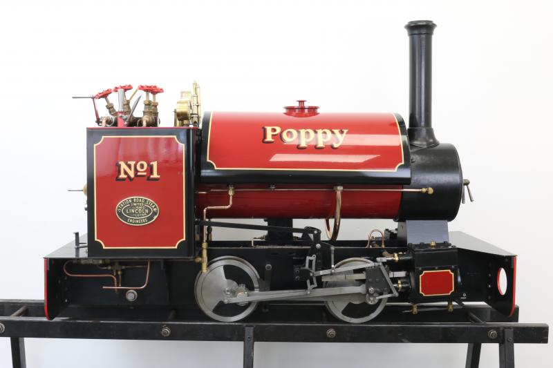 7 1/4 inch gauge Stafford 0-4-0ST "Poppy", works number 1324