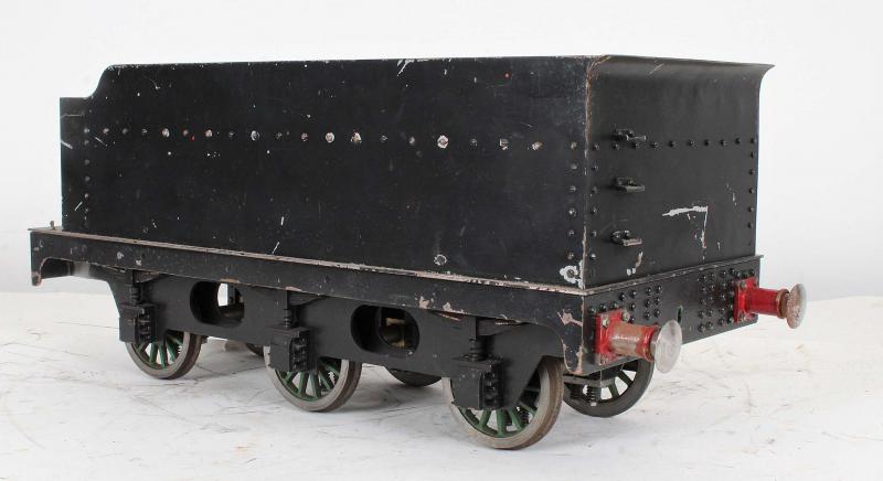 5 inch gauge "Maid of Kent" rolling chassis and tender