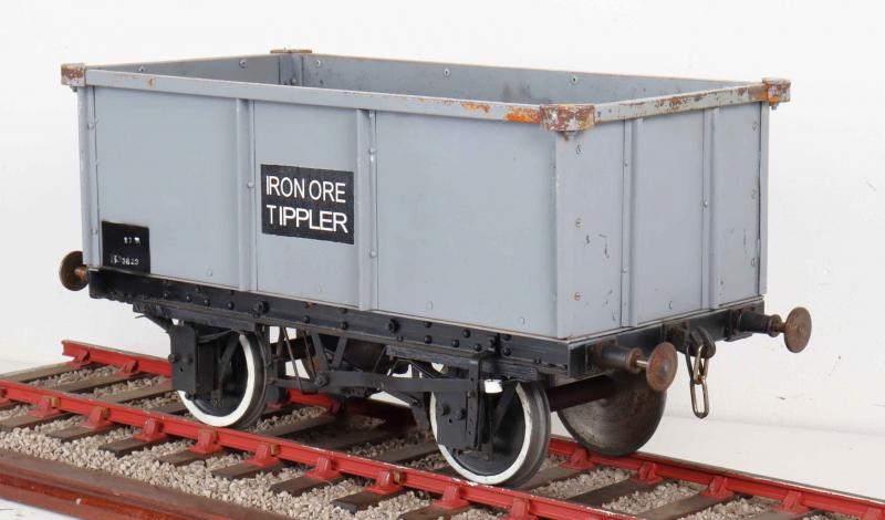 5 inch gauge tippler wagon