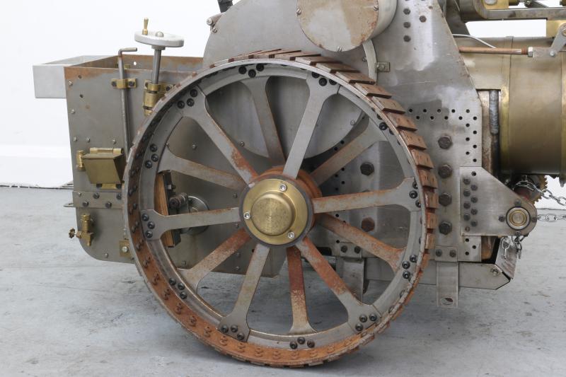 4 inch scale part-built Ruston steam tractor