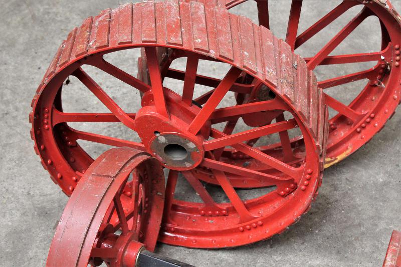 Set of wheels for 3 inch scale Foster traction engine