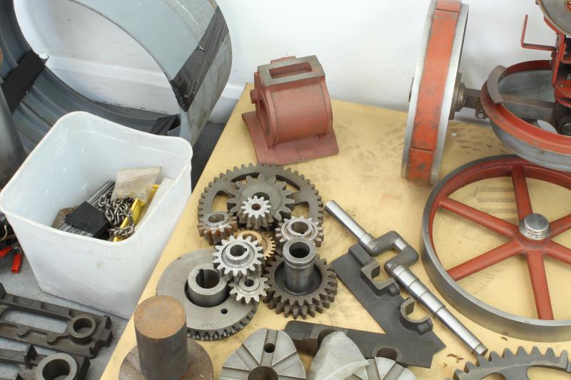 Part-built 3 inch scale Fowler A7 agricultural engine