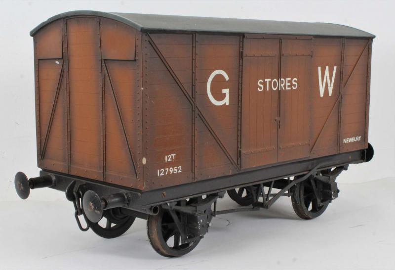 7 1/4 inch gauge Aristocraft GWR 12T box van