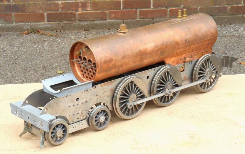 5 inch gauge LNER B1 with commercial boiler