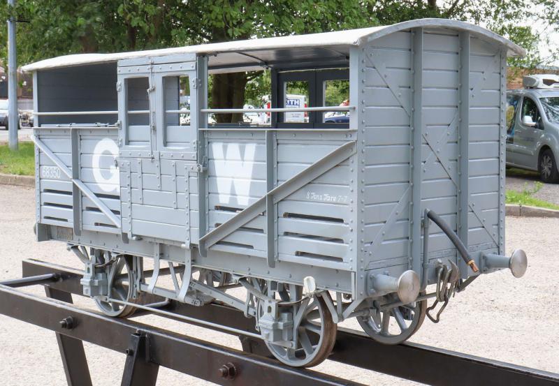 7 1/4 inch gauge GWR W3 cattle wagon