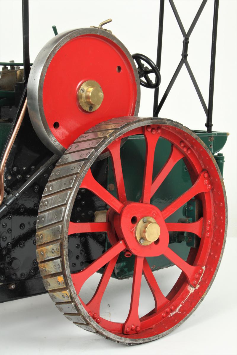 2 inch scale Ruston Proctor SD 3 ton steam tractor  