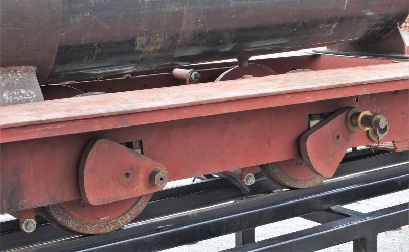 Large 7 1/4 inch narrow gauge chassis with marine boiler