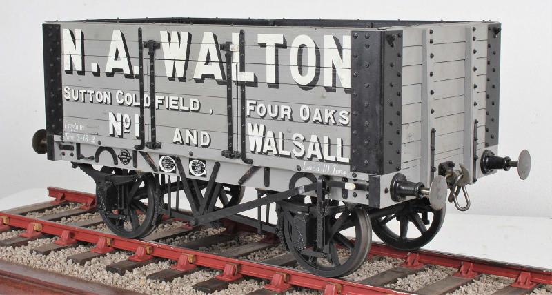 5 inch gauge private owner wagon "N.A.Walton"