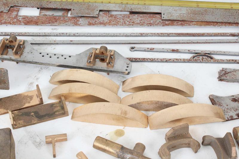 Frames & castings for 3 1/2 inch gauge GWR "King"