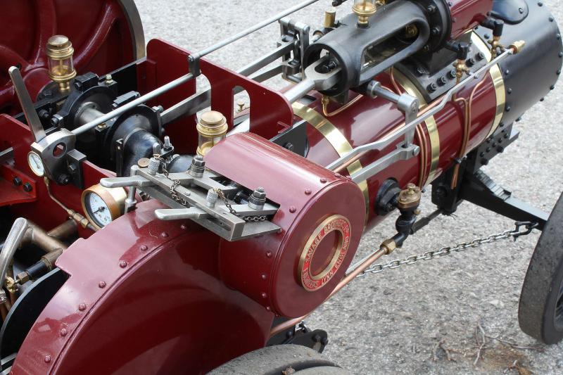 4 inch scale Savage "Little Samson" traction engine