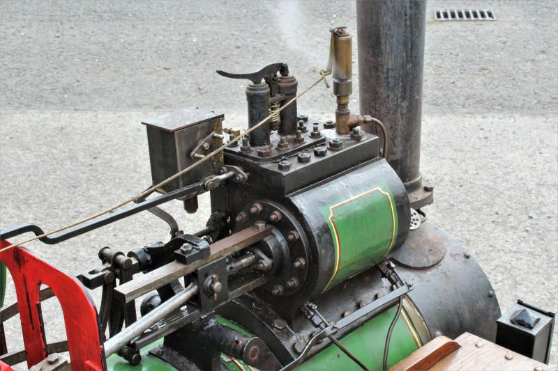 6 inch scale 3 ton steam tractor