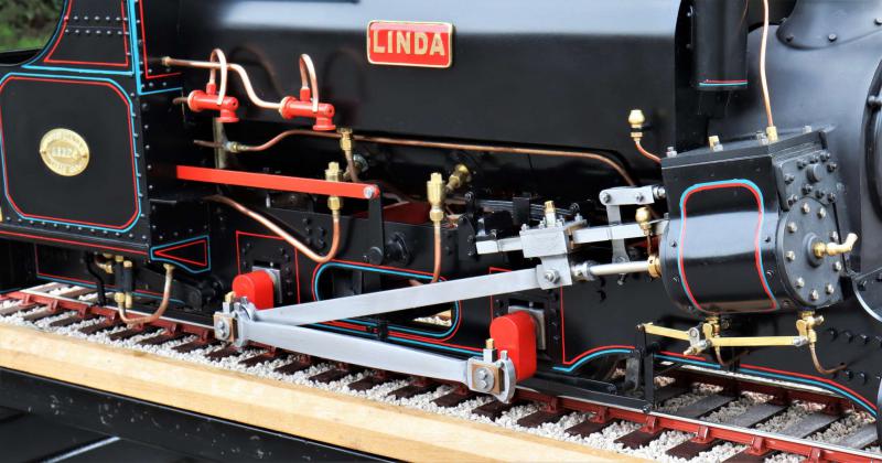 3 1/2 inch gauge Hunslet Penrhyn Class 0-4-0ST No.589 "Linda"
