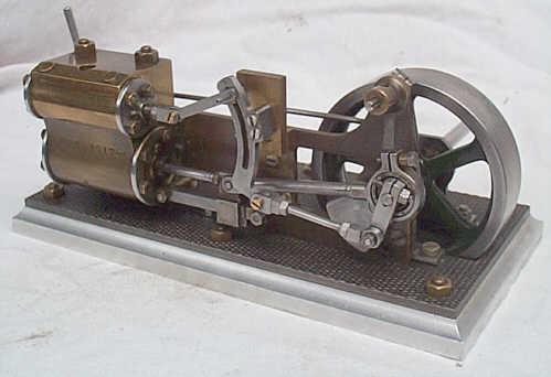 Apprentice-built horizontal mill engine