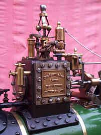 3 inch Burrell agricultural engine