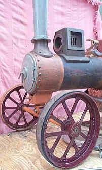 3 inch part-built Burrell agricultural engine