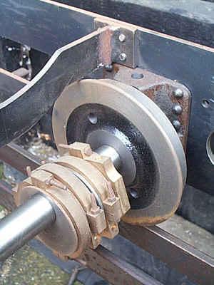 Part-built 5 inch gauge Hunslet