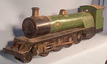 2 1/2 inch gauge 4-6-2 chassis with boiler