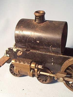 Gauge 1 4-6-2 chassis, cylinders, cab