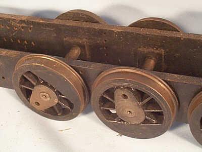 3 1/2 inch gauge bar frame 0-8-0 chassis