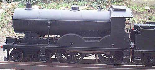 3 1/2 inch gauge well-detailed 4-4-0
