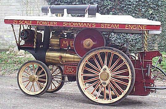 2 1/2 inch scale Fowler Showmans engine
