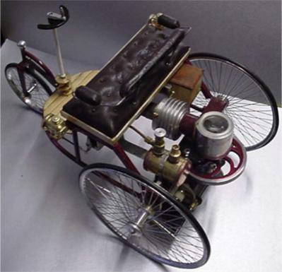 Hot air tricycle
