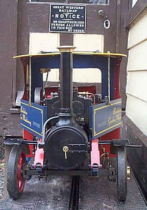 2 1/4 inch scale Foden type steam lorry