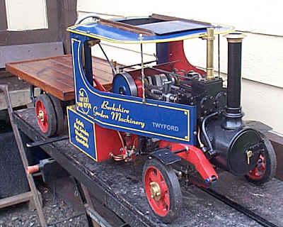 2 1/4 inch scale Foden type steam lorry