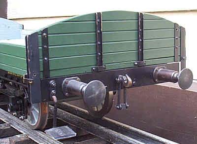 5 inch gauge flat bed wagon