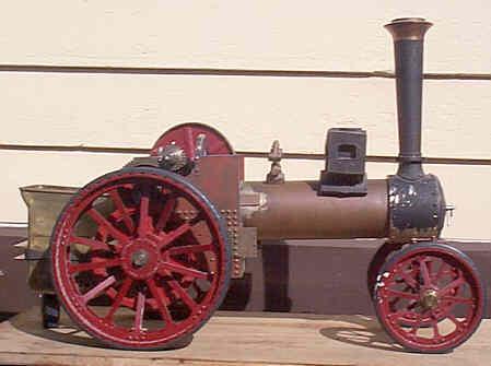 Part-built 2 inch scale Burrell Gold Medal tractor