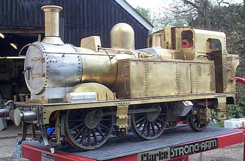 7 1/4 inch gauge GWR 14xx tank locomotive
