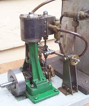 Stuart 10V with reversing gear and boiler