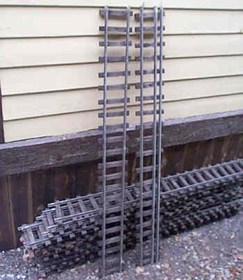 40 lengths mixed 5 inch gauge track