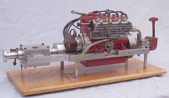 Westbury Seal 4 cylinder side valve engine