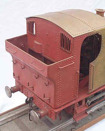 5 inch gauge part-built Pansy 0-6-0