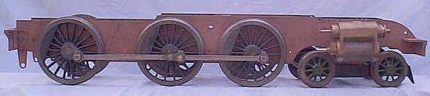 5 inch gauge B1 rolling chassis, cylinders and tender