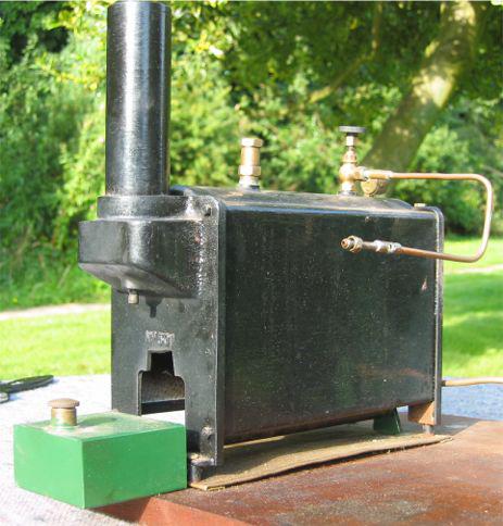 Stuart 501 boiler with tank and hand pump