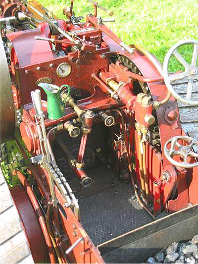 2 inch scale MJ Fowler traction engine
