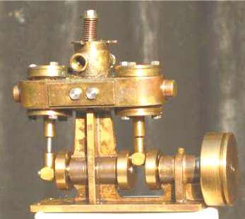 Cheddar twin cylinder oscillating engine