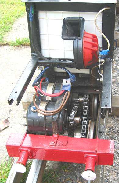 5 inch diesel with electric motors and 4QD drive board
