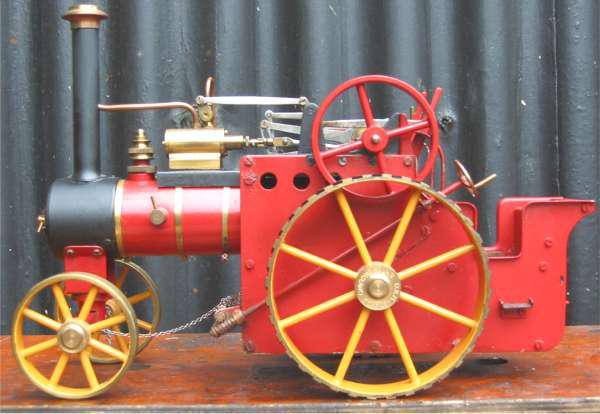DRM 5/8 inch scale spirit-fired traction engine