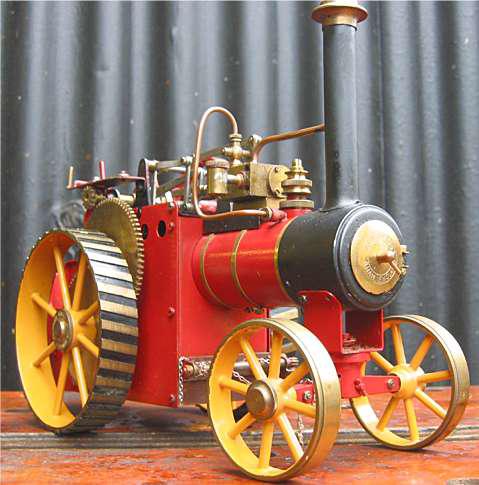 DRM 5/8 inch scale spirit-fired traction engine