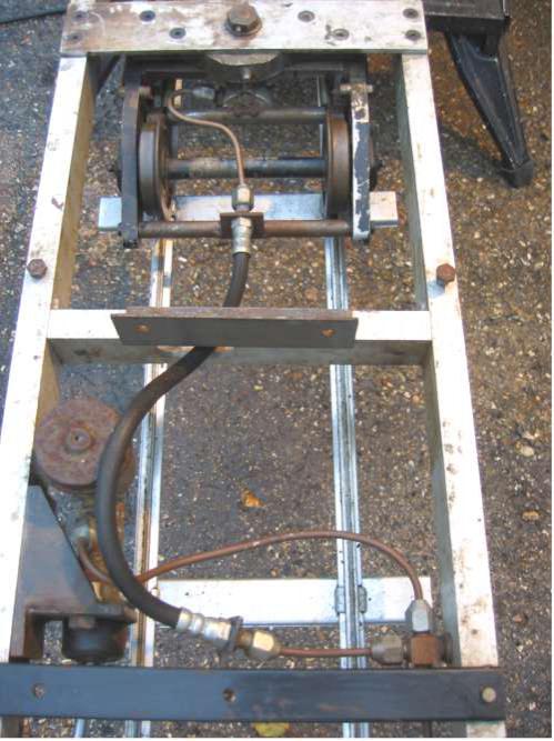 5 inch gauge hydraulic braked driving trolley