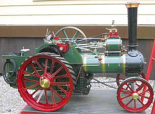 New 3 inch scale Burrell traction engine